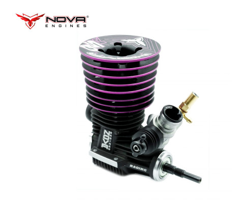 NOVA ENGINE .21 GT 5 PORTS DLC WITH CERAMIC BALL BEARINGS -G5R