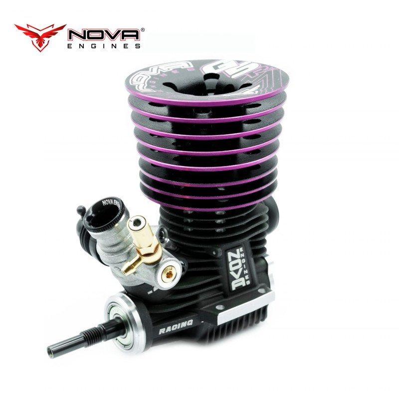 NOVA ENGINE .21 GT 5 PORTS DLC WITH CERAMIC BALL BEARINGS -G5R