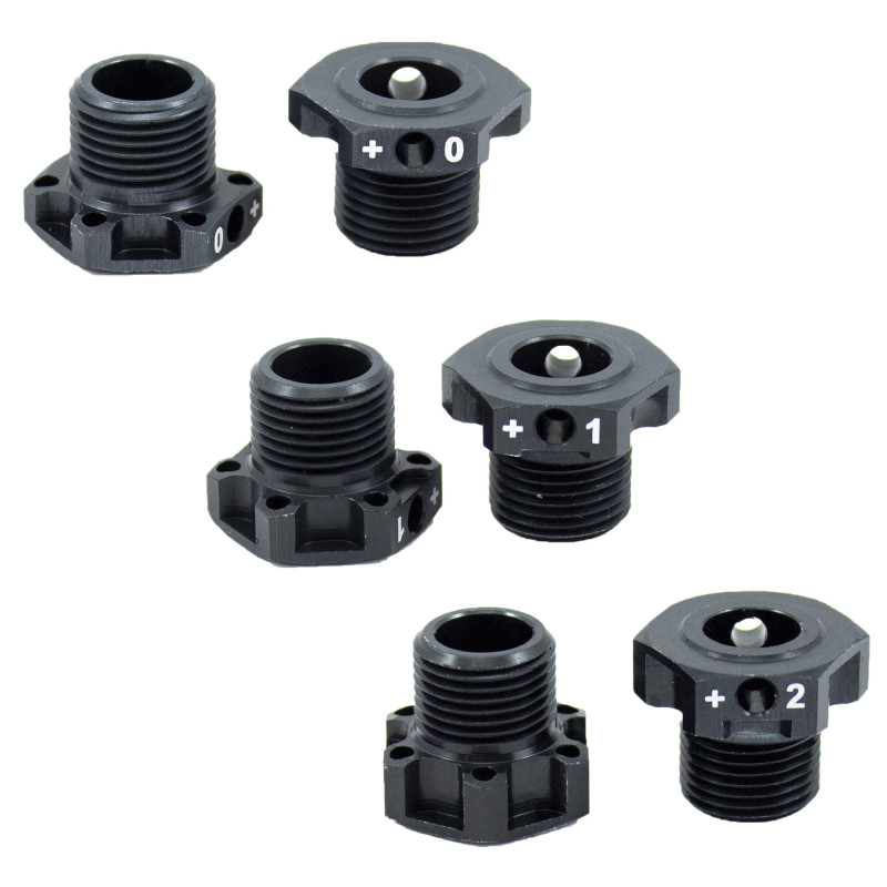 SET HEXAGONOS RUEDA ALIGERADOS ULTIMATE +0/1/2mm (6u.)