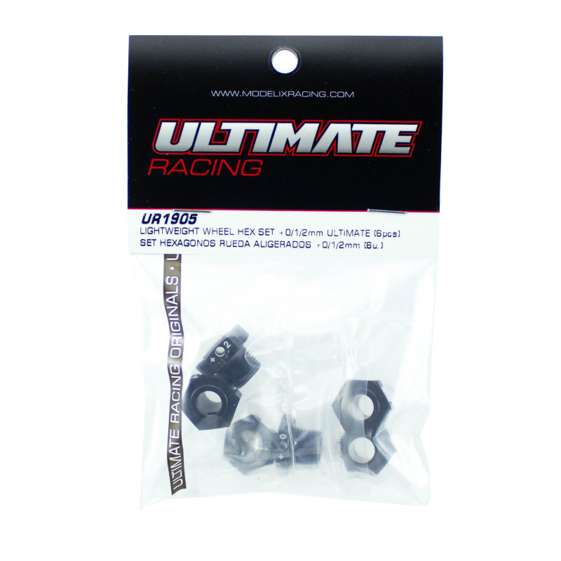 ULTIMATE LIGHTWEIGHT WHEEL HEX SET +0/1/2MM ULTIMATE (6PCS) ULTIMATE LIGHTWEIGHT WHEEL HEX SET +0/1/2MM ULTIMATE (6PCS)