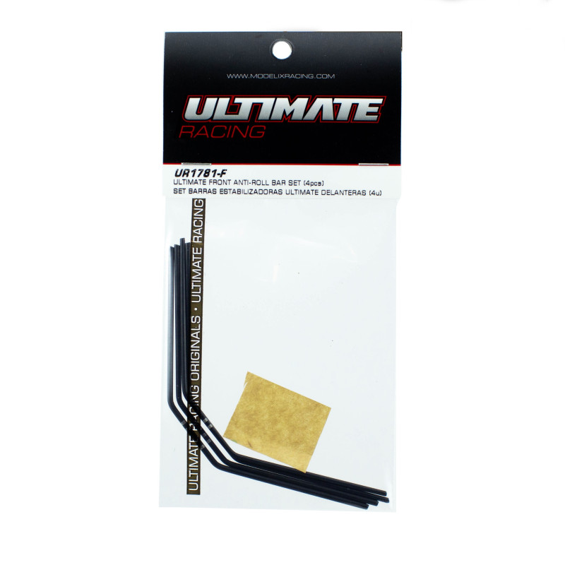 ULTIMATE FRONT ANTI-ROLL BAR SET FOR MUGEN, ASSOCIATED, XRAY (4PCS) ULTIMATE FRONT ANTI-ROLL BAR SET FOR MUGEN, ASSOCIATED, XRAY (4PCS)