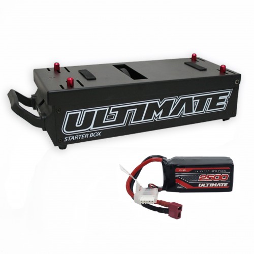 COMBO ULTIMATE RACING STARTER BOX WITH 11.1V. 3500mAh LiPo BATTERY STICK T-DEAN