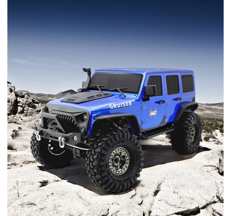 ROCK CRUISER 4WD RTR 1:10 WATERPROOF CRAWLER BLUE RGT86100-B V2