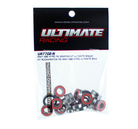 XRAY XB8 NITRO RS BEARING KIT ULTIMATE (24pcs)