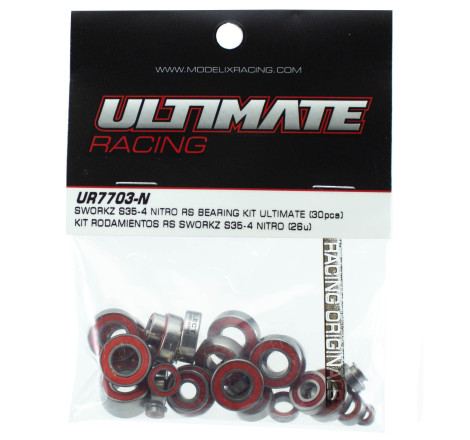 SWORKZ S35-4 NITRO RS BEARING KIT ULTIMATE (30pcs)