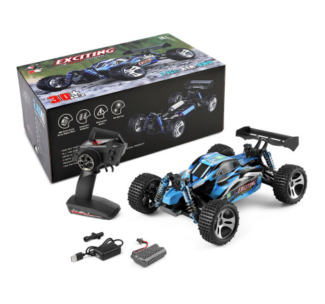 COCHE ELECTRICO RTR 1/18 BUGGY SPORT 4WD 2.4GHZ - WLTOYS 184011