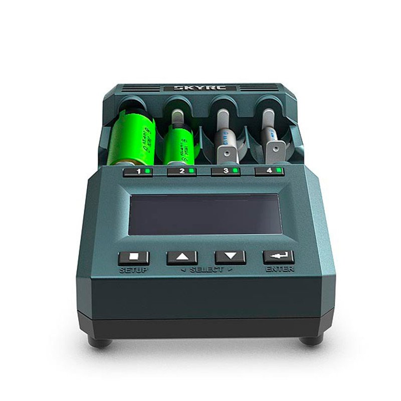 SkyRC - CARGADOR ANALIZADOR MC300 PARA 4XAA/AAA DC 11-18V 4A SKYRC