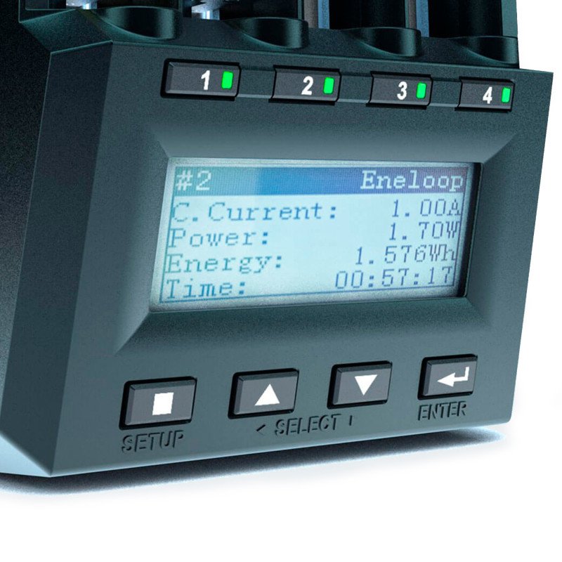 SkyRC - CARGADOR ANALIZADOR MC300 PARA 4XAA/AAA DC 11-18V 4A SKYRC
