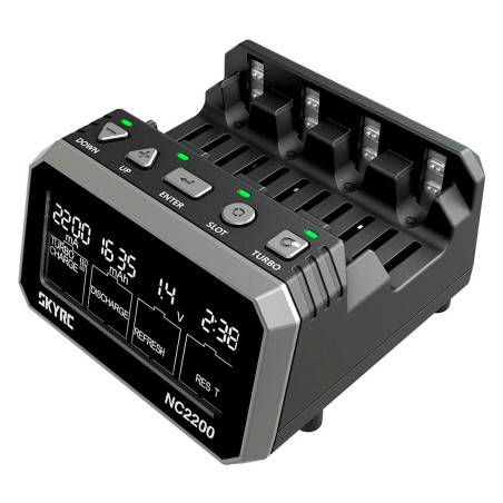 CARGADOR NC2200 PARA 4X AA/AAA 0.2-2.2A 240V AC SKYRC