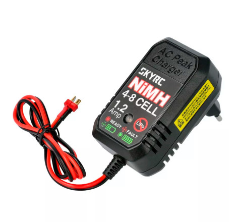 CARGADOR E18 NIMH 4-8S CONECTOR T-DEAN 240V AC SKYRC 