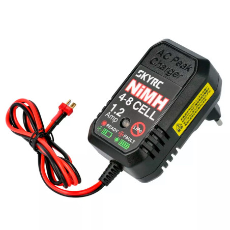 CARGADOR E18 NIMH 4-8S CONECTOR T-DEAN 240V AC SKYRC 