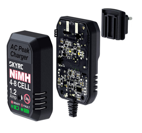 CARGADOR E18 NIMH 4-8S CONECTOR T-DEAN 240V AC SKYRC 