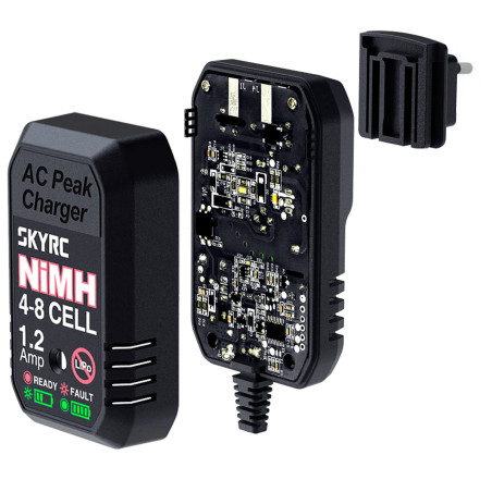 CARGADOR E18 NIMH 4-8S CONECTOR T-DEAN 240V AC SKYRC 