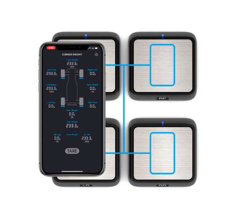 SKYRC SCWS2000 BLUETOOTH CORNER WEIGHT SYSTEM (4Pcs.)