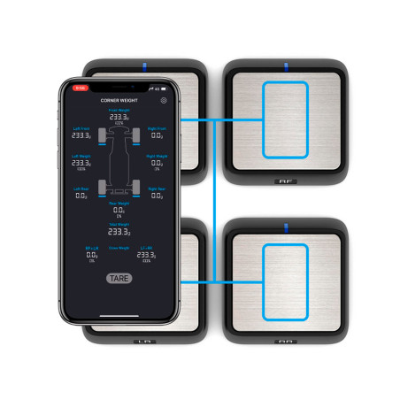 SKYRC SCWS2000 BLUETOOTH CORNER WEIGHT SYSTEM (4Pcs.)