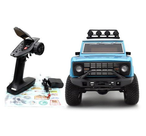 COCHE CRAWLER ROCK CRUISER V3FD 1/10 RGT136100 V3FD 4X4 WATERPROOF AZUL RTR