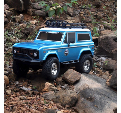 COCHE CRAWLER ROCK CRUISER V3FD 1/10 RGT136100 V3FD 4X4 WATERPROOF AZUL RTR