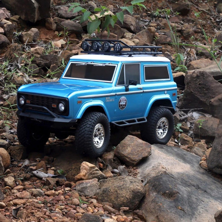 COCHE CRAWLER ROCK CRUISER V3FD 1/10 RGT136100 V3FD 4X4 WATERPROOF AZUL RTR