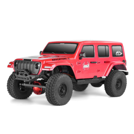 ADVENTURE JL 4x4 RTR 1:16 WATERPROOF TRAIL CRAWLER RED RGT136161 JL