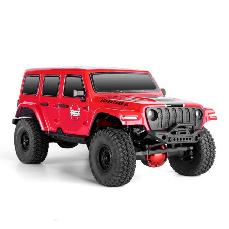 ADVENTURE JL 4x4 RTR 1:16 WATERPROOF TRAIL CRAWLER RED RGT136161 JL