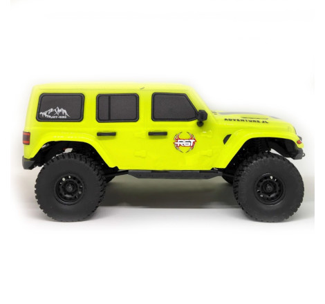 ADVENTURE JL 4x4 RTR 1:16 WATERPROOF TRAIL CRAWLER YELLOW RGT136161 JL