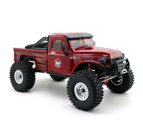 COCHE CRAWLER CHALLENGER1/10 RGT86170 4X4 WATERPROOF ROJO RTR