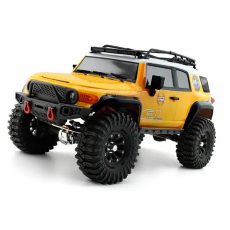 COCHE CRAWLER DESERT FOX 1/10 RGT86120-Y 4x4 WATERPROOF AMARILLO RTR