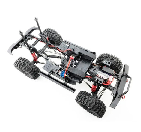 COCHE CRAWLER DESERT FOX 1/10 RGT86120-DG 4x4 WATERPROOF GRIS OSCURO RTR