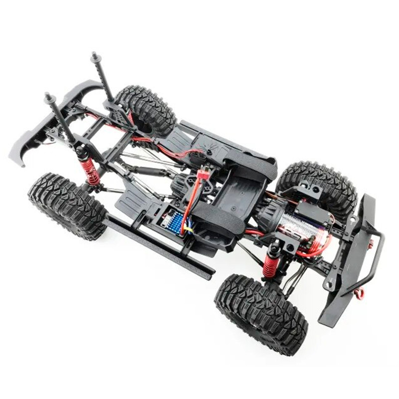 Coche Crawler Desert Fox 1/10 Rgt86120-Dg 4X4 Waterproof Gris Oscuro Rtr