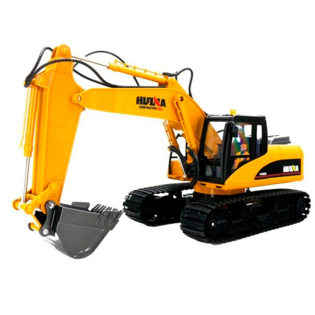 HUINA 1535 1/14TH SCALE RC EXCAVATOR 2.4G 15CH w/DIE CAST BUCKET (NEW HU1550)