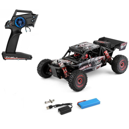 COCHE ELECTRICO RTR 1/12 BUGGY BAJA 4WD 2.4HGZ MOTOR BRUSHLESS V2 WLTOYS