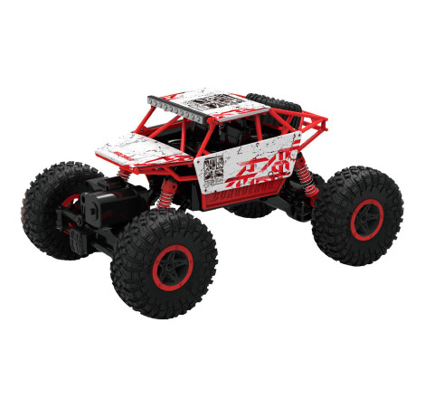 CRAWLER 1/18 4WD CON BATERIA 4.8v. NiCd ROJO