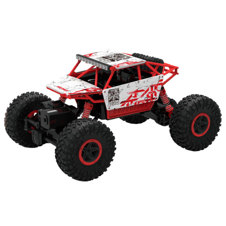 CRAWLER 1/18 4WD CON BATERIA 4.8v. NiCd ROJO