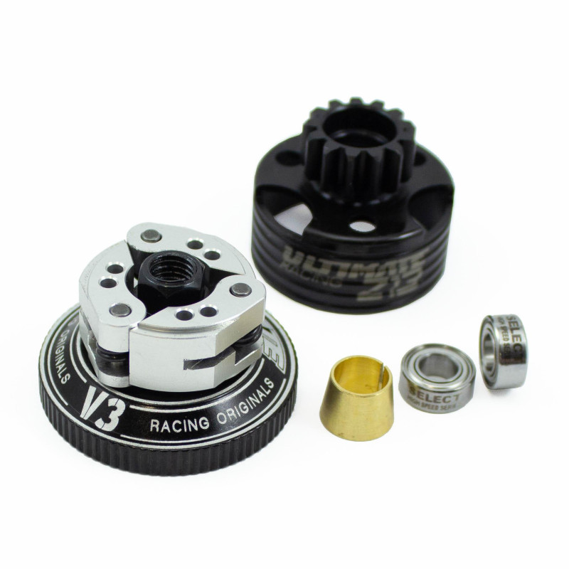 ULTIMATE ALU COMPAK CLUTCH V3 B10 W/ Z13 CLUTCH BELL & BEARINGS ULTIMATE ALU COMPAK CLUTCH V3 B10 W/ Z13 CLUTCH BELL & BEARINGS