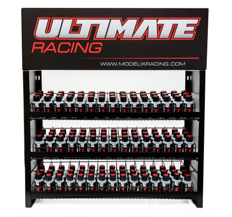 ULTIMATE RACING OILS STACKABLE DISPLAY RACK (45x3)