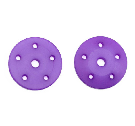 16mm CONICAL SHOCK PISTONS PURPLE (5x1.5mm) (2pcs)