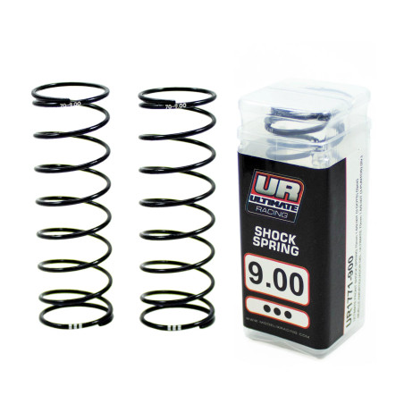 ULTIMATE FRONT SHOCK SPRING 70mm 1.6/9.00T (3 DOTS) (2pcs)