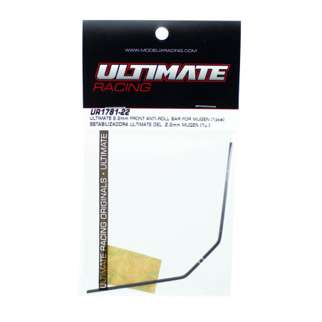 ULTIMATE 2.2mm FRONT ANTI-ROLL BAR FOR MUGEN, ASSOCIATED, XRAY (1pcs)