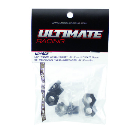 SET HEXAGONOS RUEDA ALIGERADOS ULTIMATE +0/1/2mm (6u.)