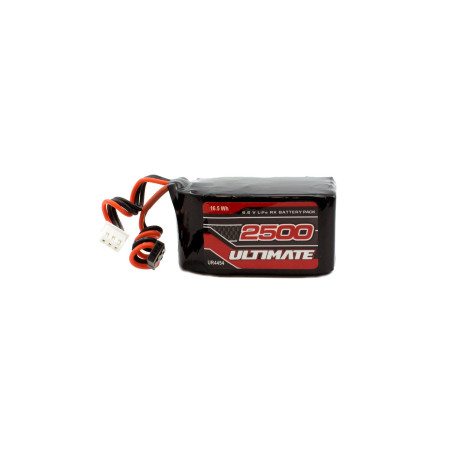 ULTIMATE 6.6v. 2500mAh LiFe HUMP RECEIVER BATTERY PACK JR