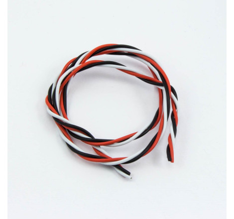 CABLE SERVO TRENZADO 22awg (50cm)