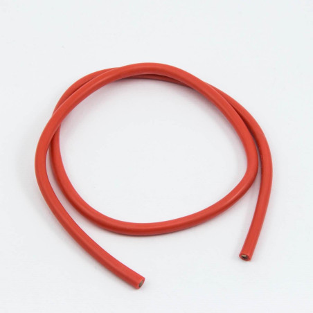 12awg RED SILICONE WIRE (50cm)