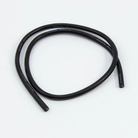 CABLE SILICONA NEGRO 10awg (50cm)