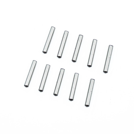 2.5x14.8mm CHROME STEEL PIN SET (10pcs.)