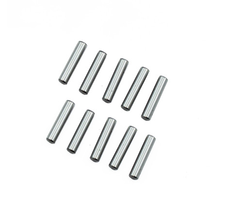 3x13.8mm CHROME STEEL PIN SET  (10pcs.)