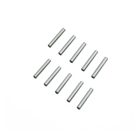 2.5x15.8mm CHROME STEEL PIN SET  (10pcs.)