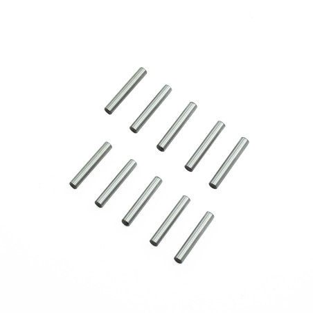 2.5x15.8mm CHROME STEEL PIN SET (10pcs.)