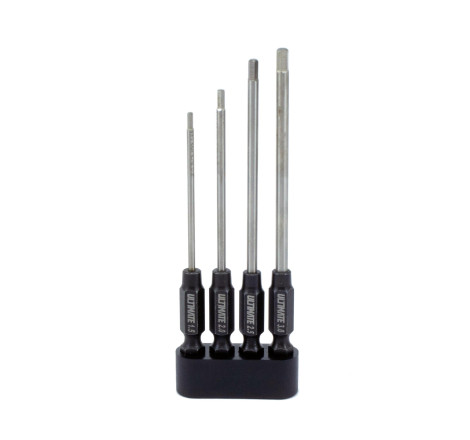 SET PUNTAS ALLEN POWER TOOL PRO 80mm (4) (1.5/2.0/2.5/3.0)                                                                      