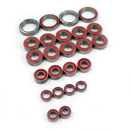 MUGEN MBX8R NITRO/ECO RS BEARING KIT ULTIMATE (24pcs)