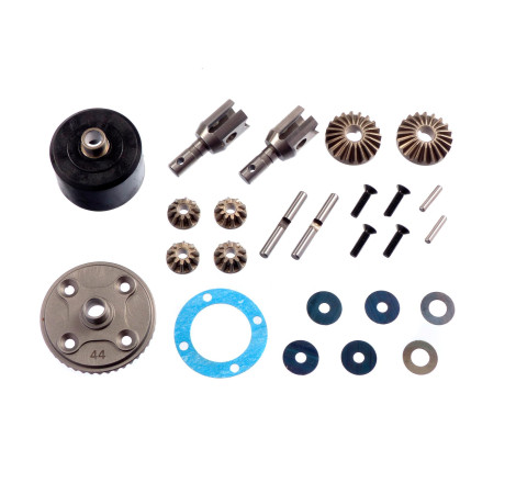H.T. FRONT/REAR DIFFERENTIAL SET 44T: X7R/E/MGT/E